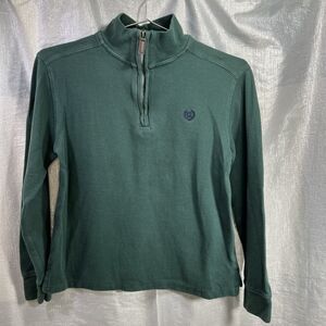 Chaps Boy's Pull Over Sweater Shirt Size Medium (10/12) Hunter Green